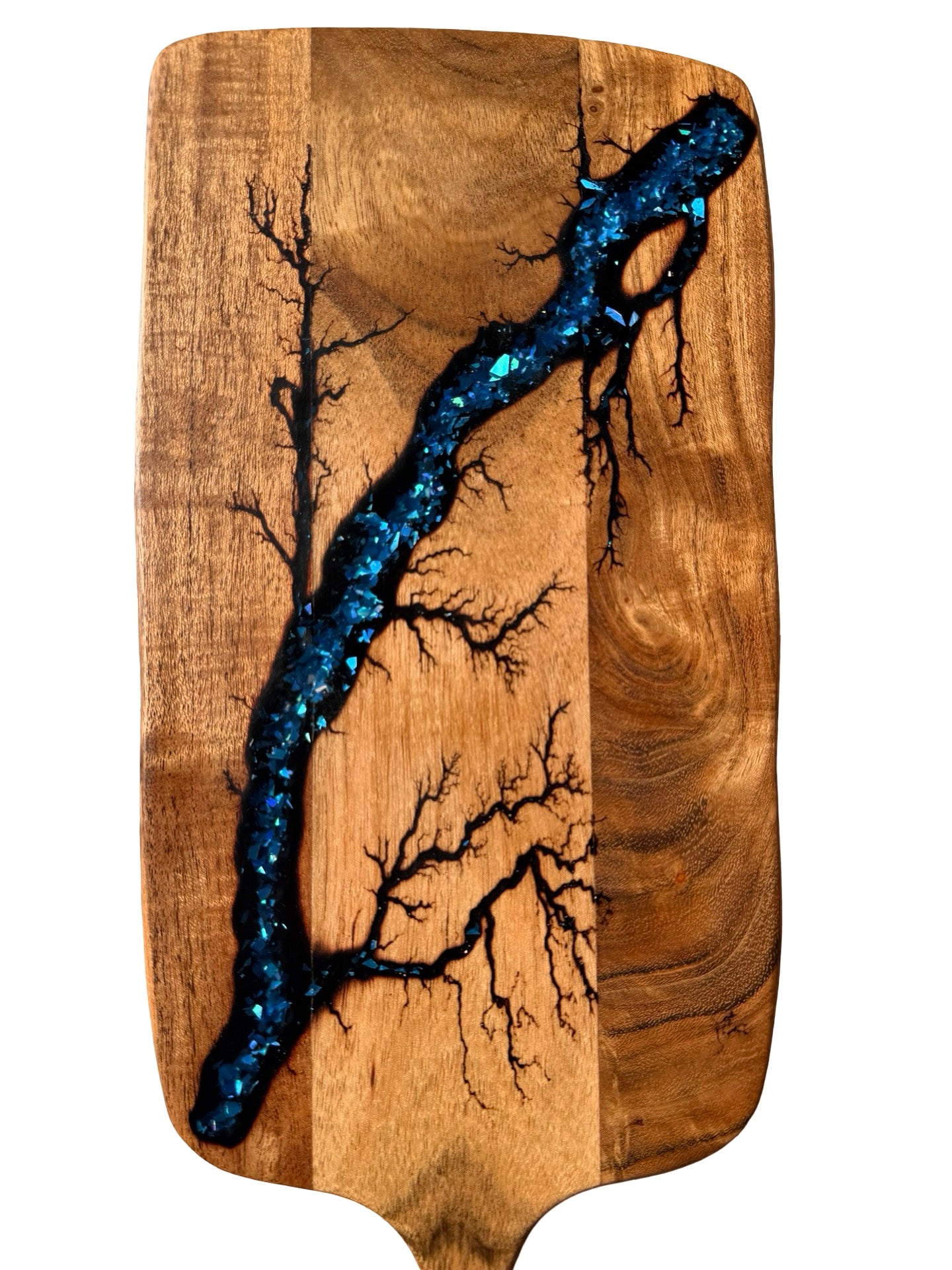 Resin Cheese Board | Fractal Flow Designs | Australia