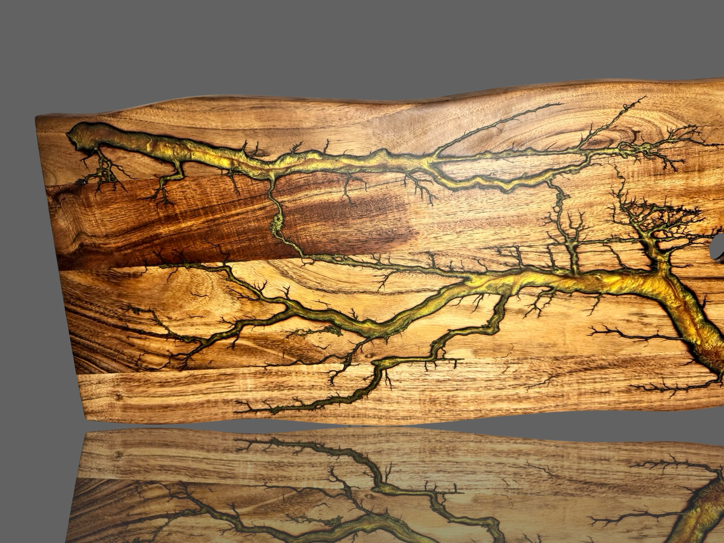 Live Edge Charcuterie Board – Serving Platter | Cheese Board & Gift Board | Premium Gift Hampers and Boxes | Express Shipping Australia wide (Bairnsdale, VIC) – Fractal Flow Designs, Australian-made resin board from Bairnsdale Victoria