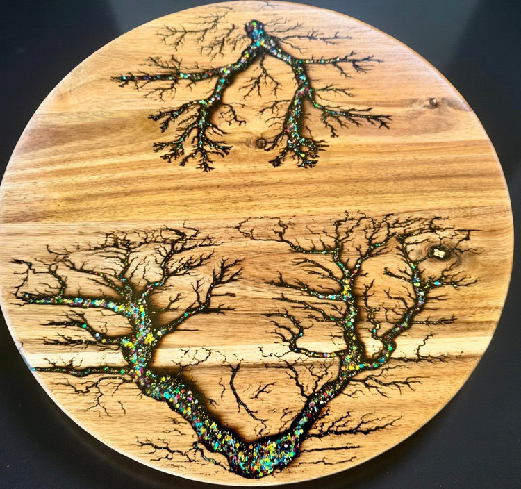 Kitchen and dining collection featuring Australian resin boards sustainable timber serveware premium home decor handcrafted in East Gippsland for gifting and entertaining