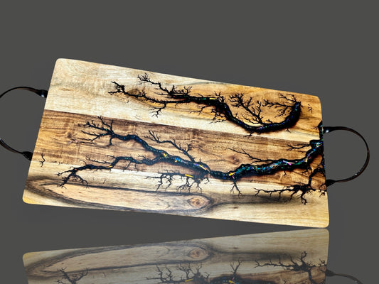 Australian resin serving board – unique artisan grazing platter