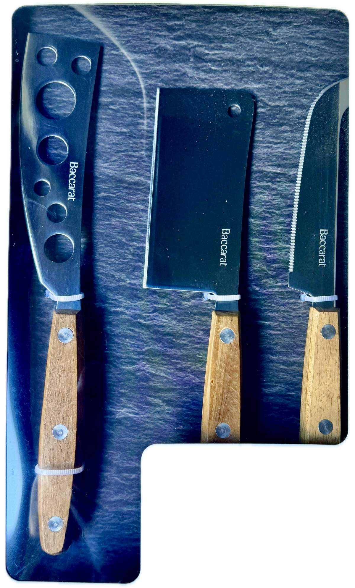 Premium cheese knife set with stainless steel blades and timber handles, perfect accessory for Australian resin cheese boards and grazing platters