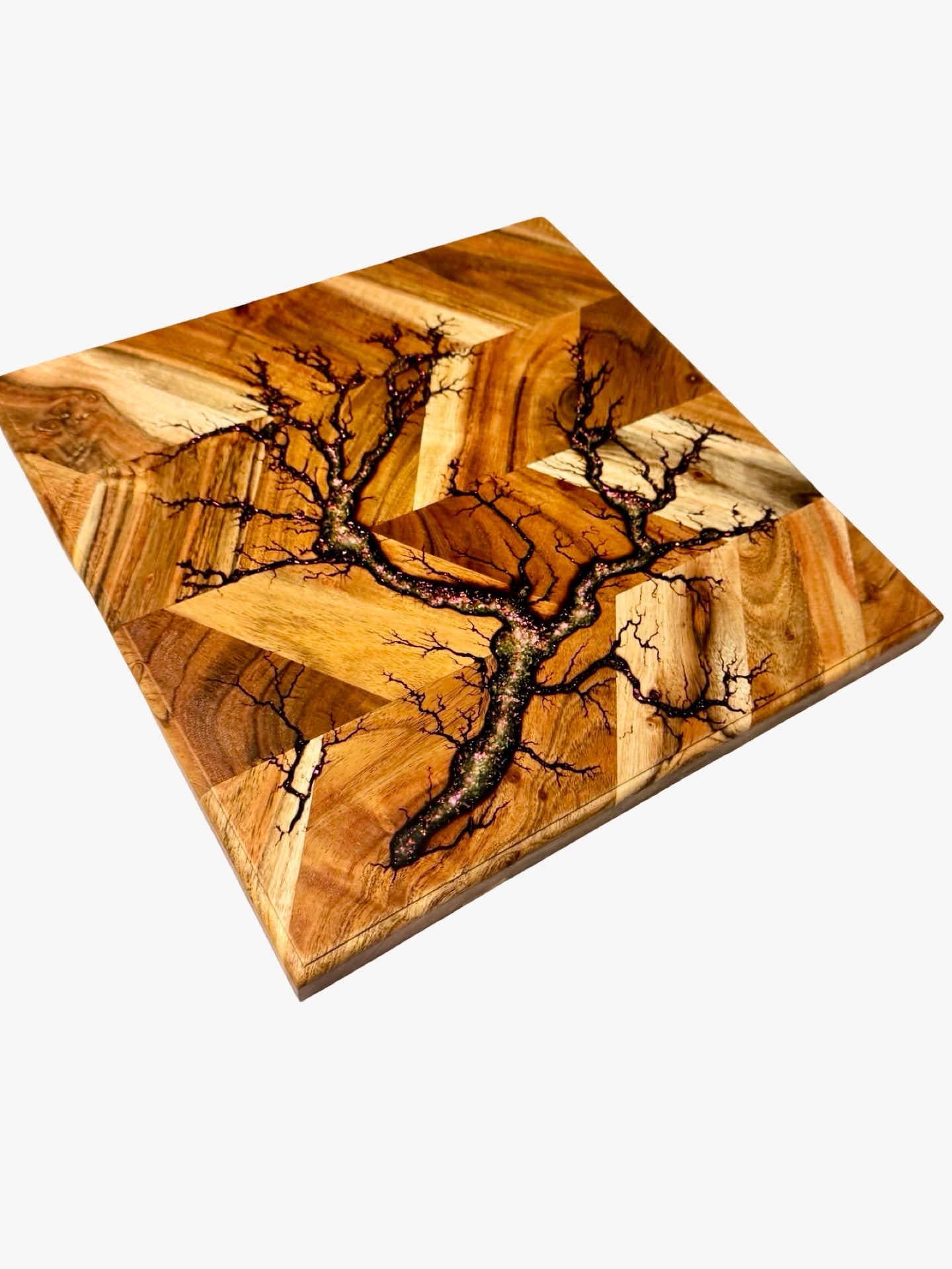 Resin Chopping Board - Sparkle | Acacia | Australia