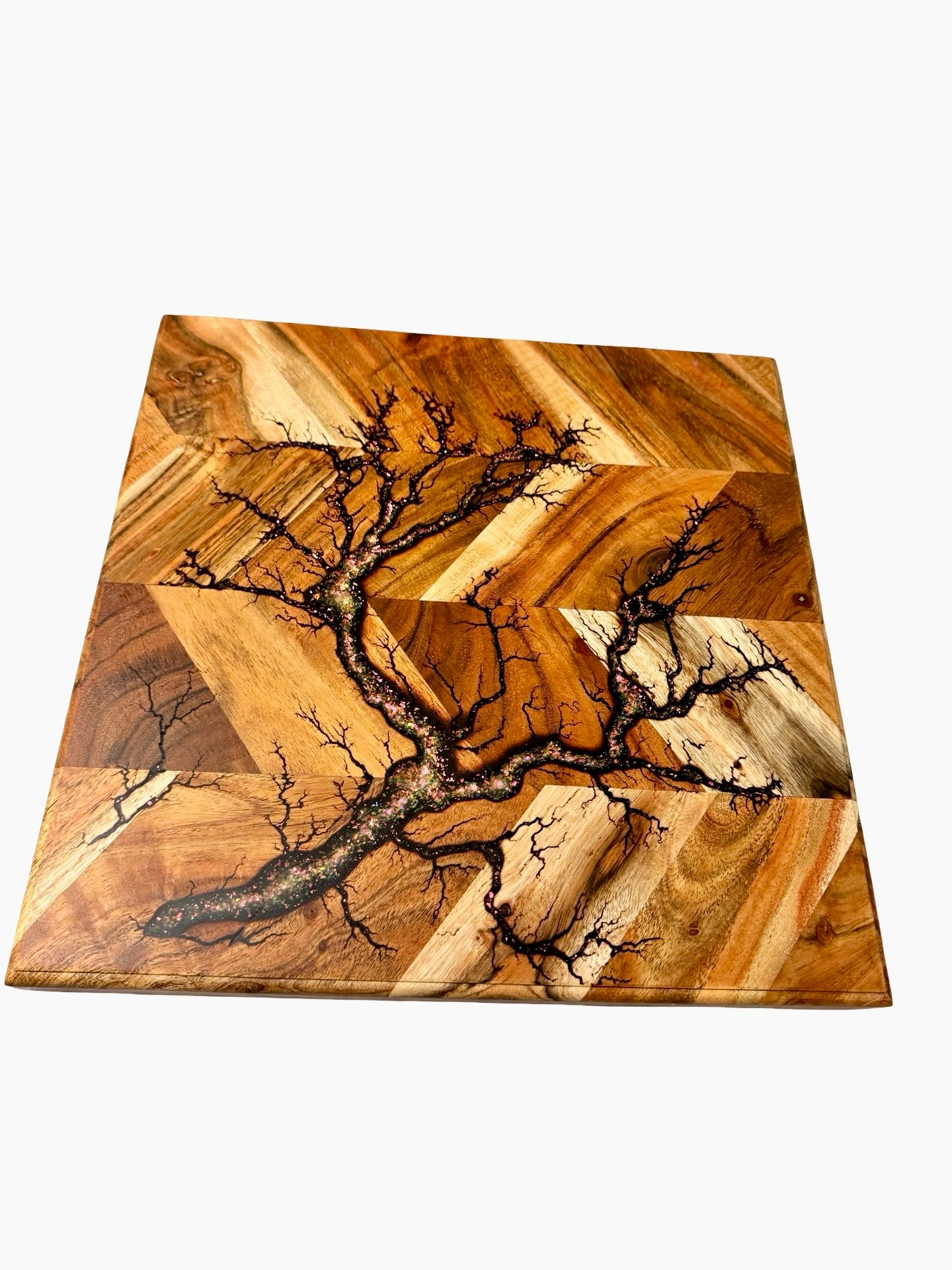 Resin Chopping Board - Sparkle | Acacia | Australia