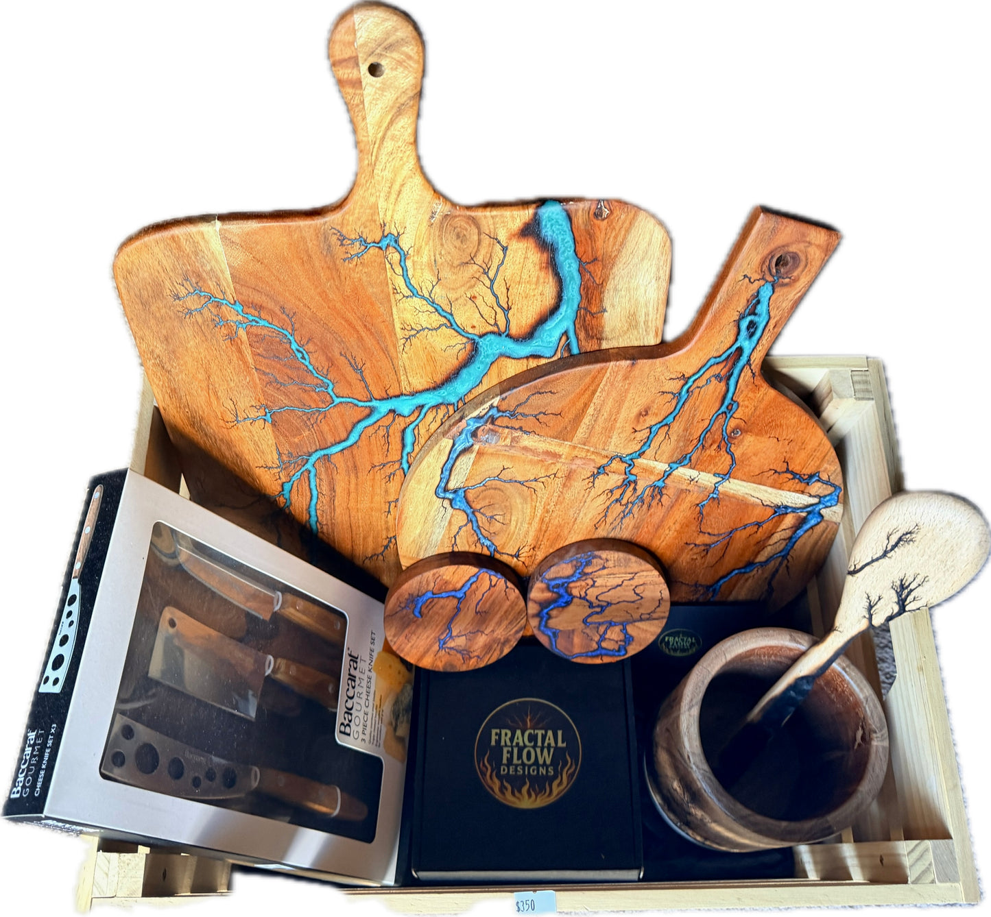Deluxe Gift Box - Fractal Flow Designs - Resin Boards