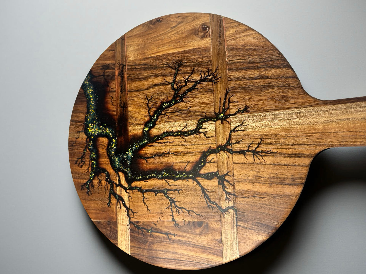 Resin Paddle Board | Gold | Fractal Flow Designs | Australia