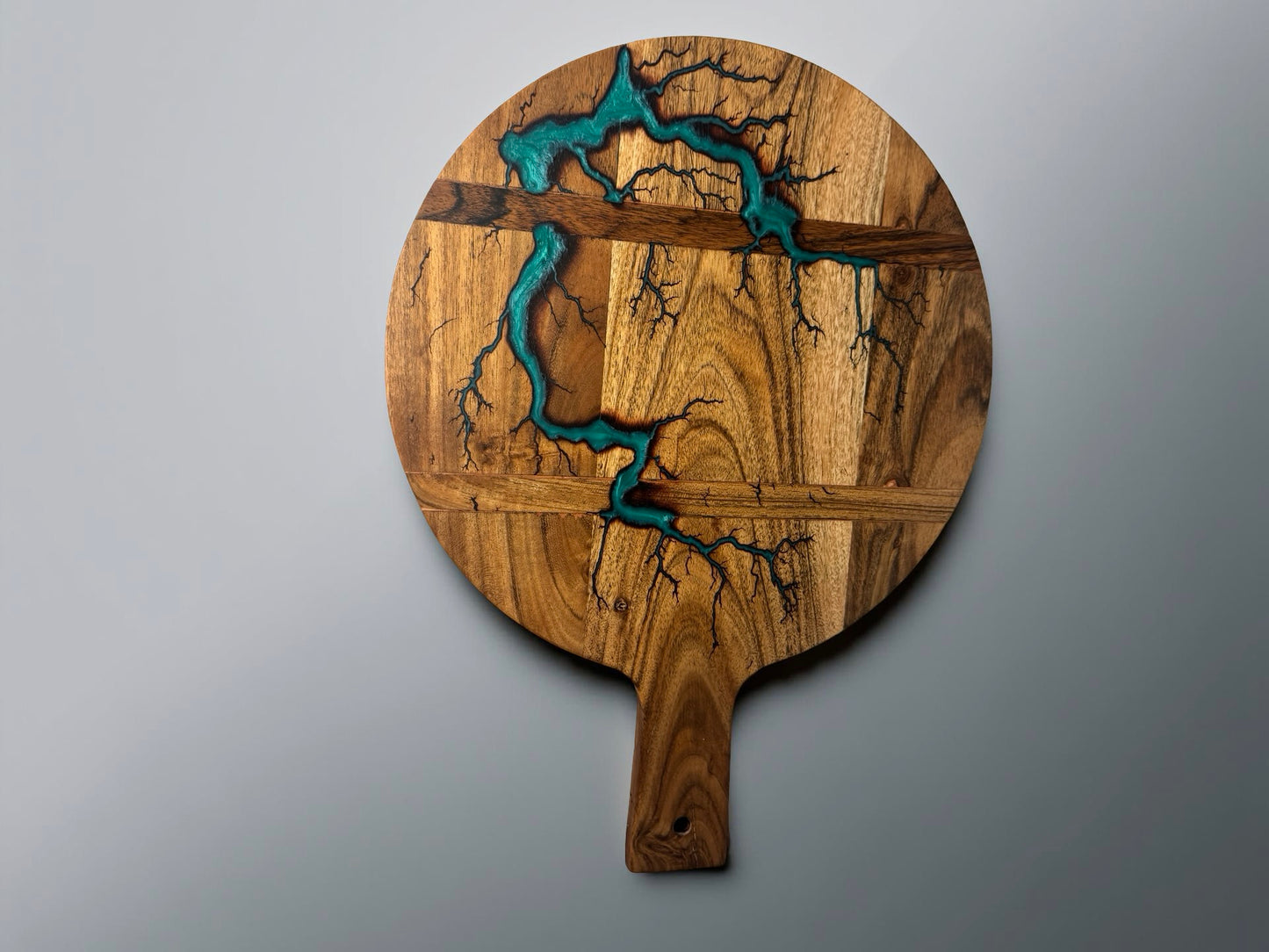 Resin Paddle Board | Marine Green | Fractal Flow Designs | Australia