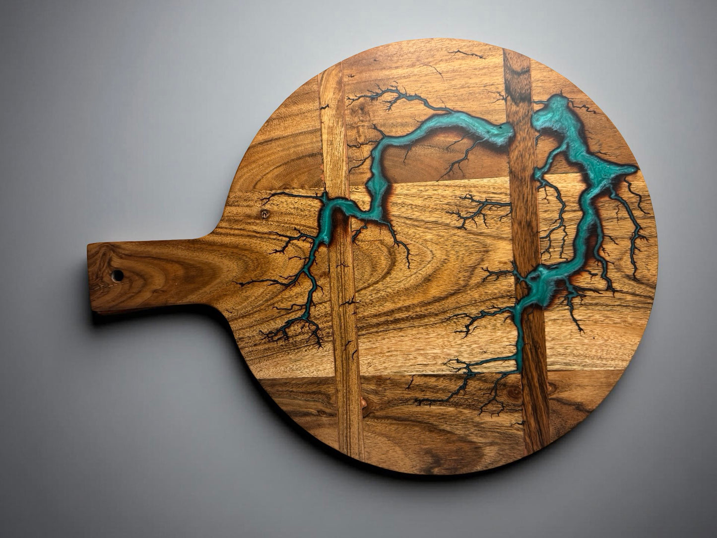 Resin Paddle Board | Marine Green | Fractal Flow Designs | Australia