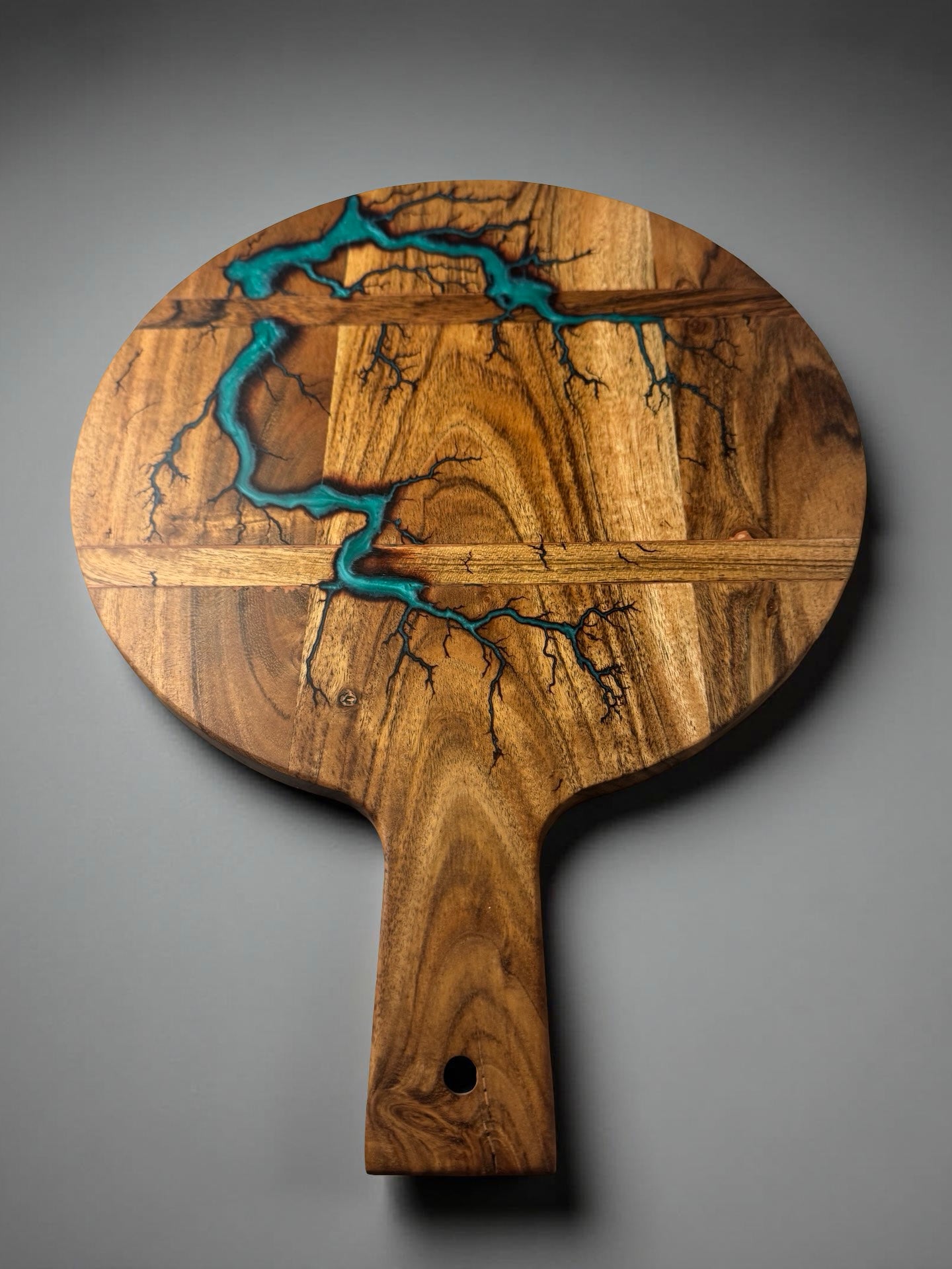 Resin Paddle Board | Marine Green | Fractal Flow Designs | Australia