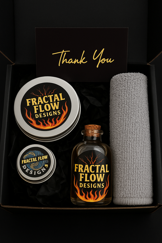 Board care kit with wax, oil and cloth – premium maintenance pack for Australian-made resin serving and grazing boards