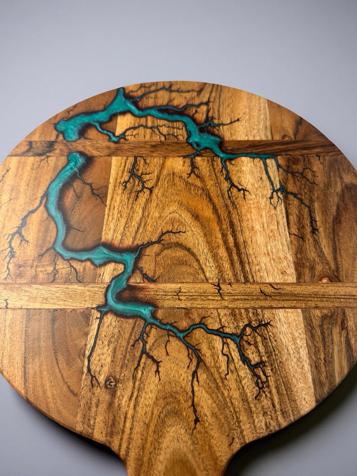 Resin Paddle Board | Marine Green | Fractal Flow Designs | Australia