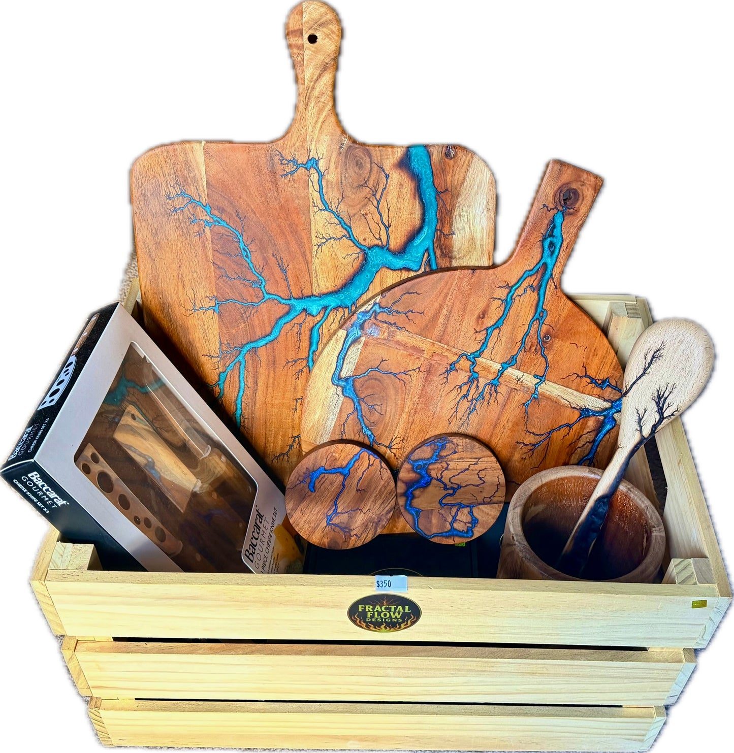 Deluxe Gift Box - Fractal Flow Designs - Resin Boards