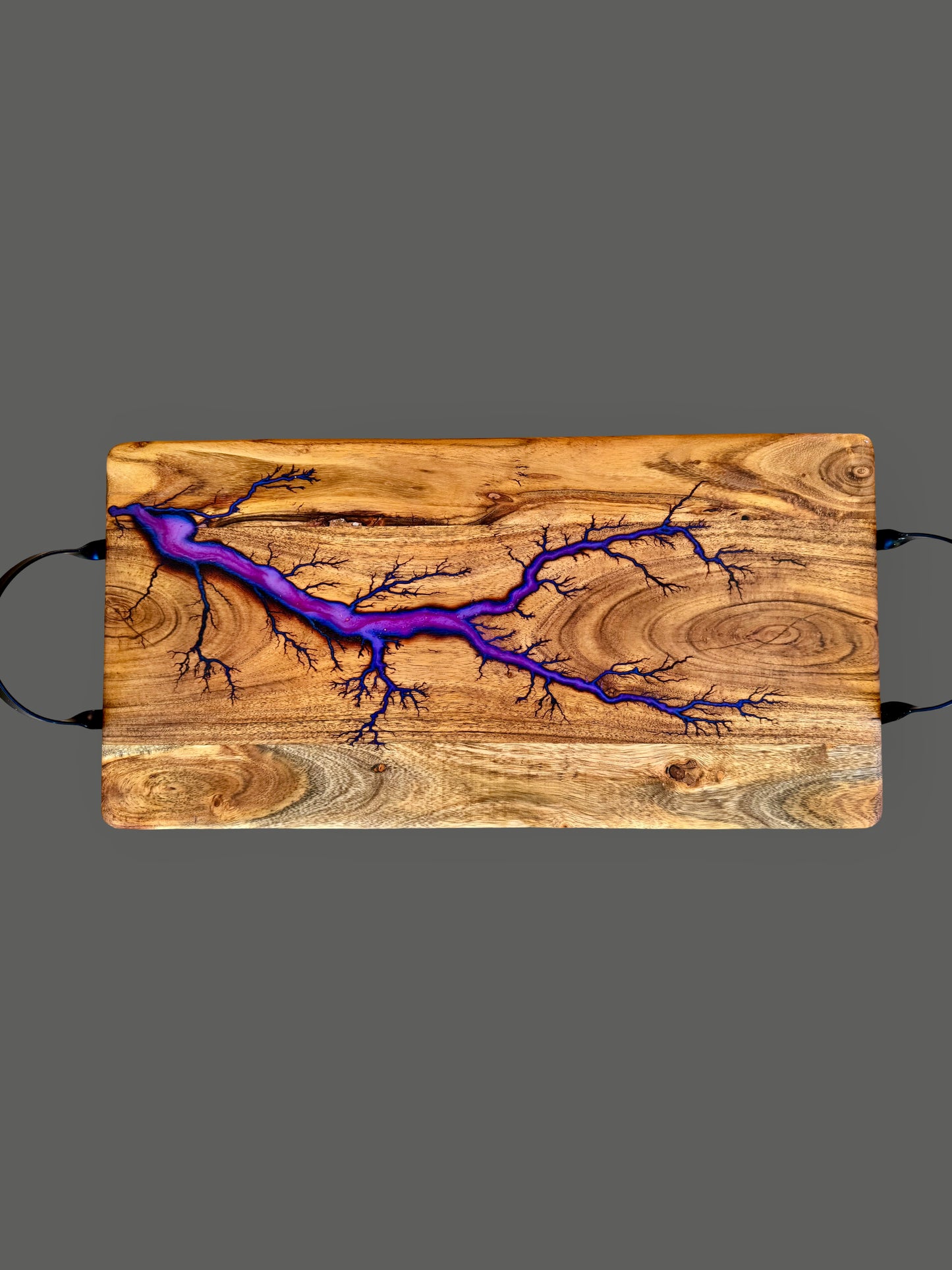 Purple Resin Serving Board – Australia - Fractal Flow Designs