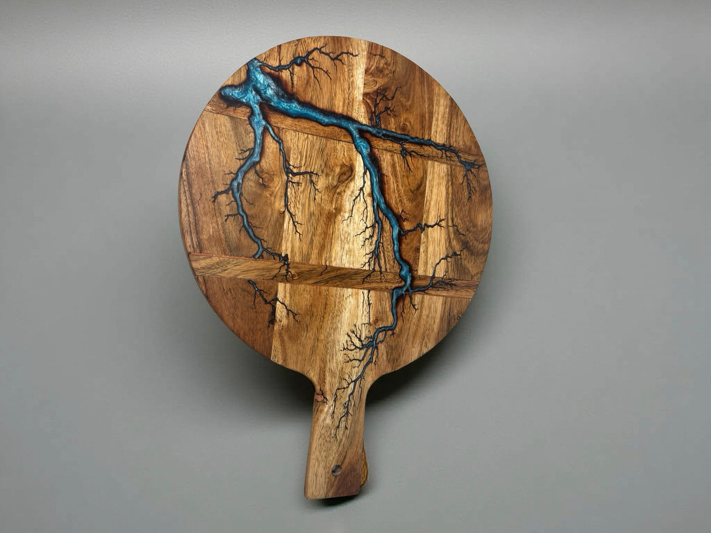 Resin Paddle Board | Sky Blue | Fractal Flow Designs | Australia