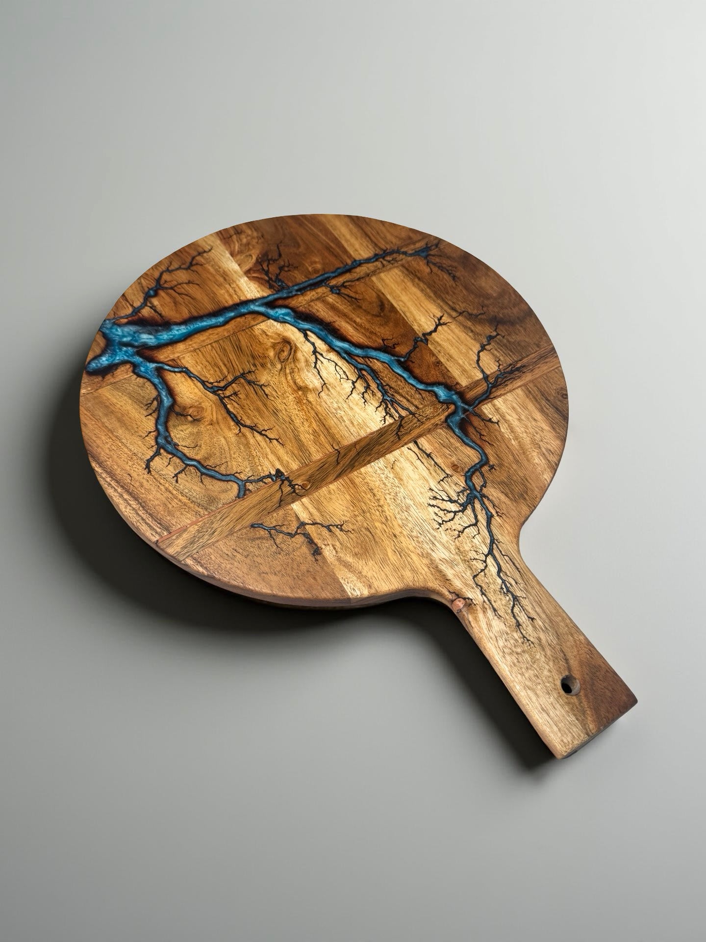 Resin Paddle Board | Sky Blue | Fractal Flow Designs | Australia