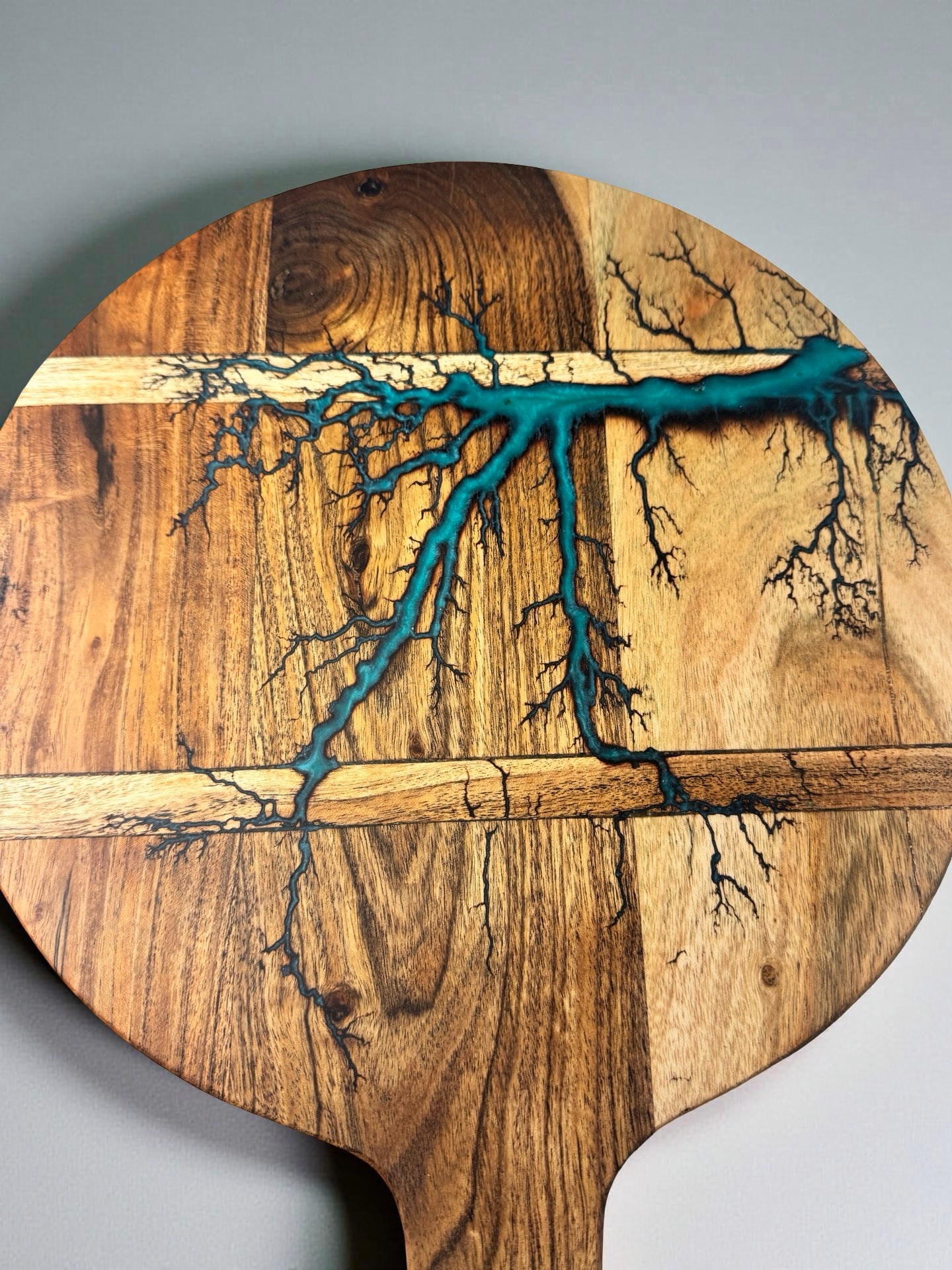 Resin Paddle Board | Green | Fractal Flow Designs | Australia