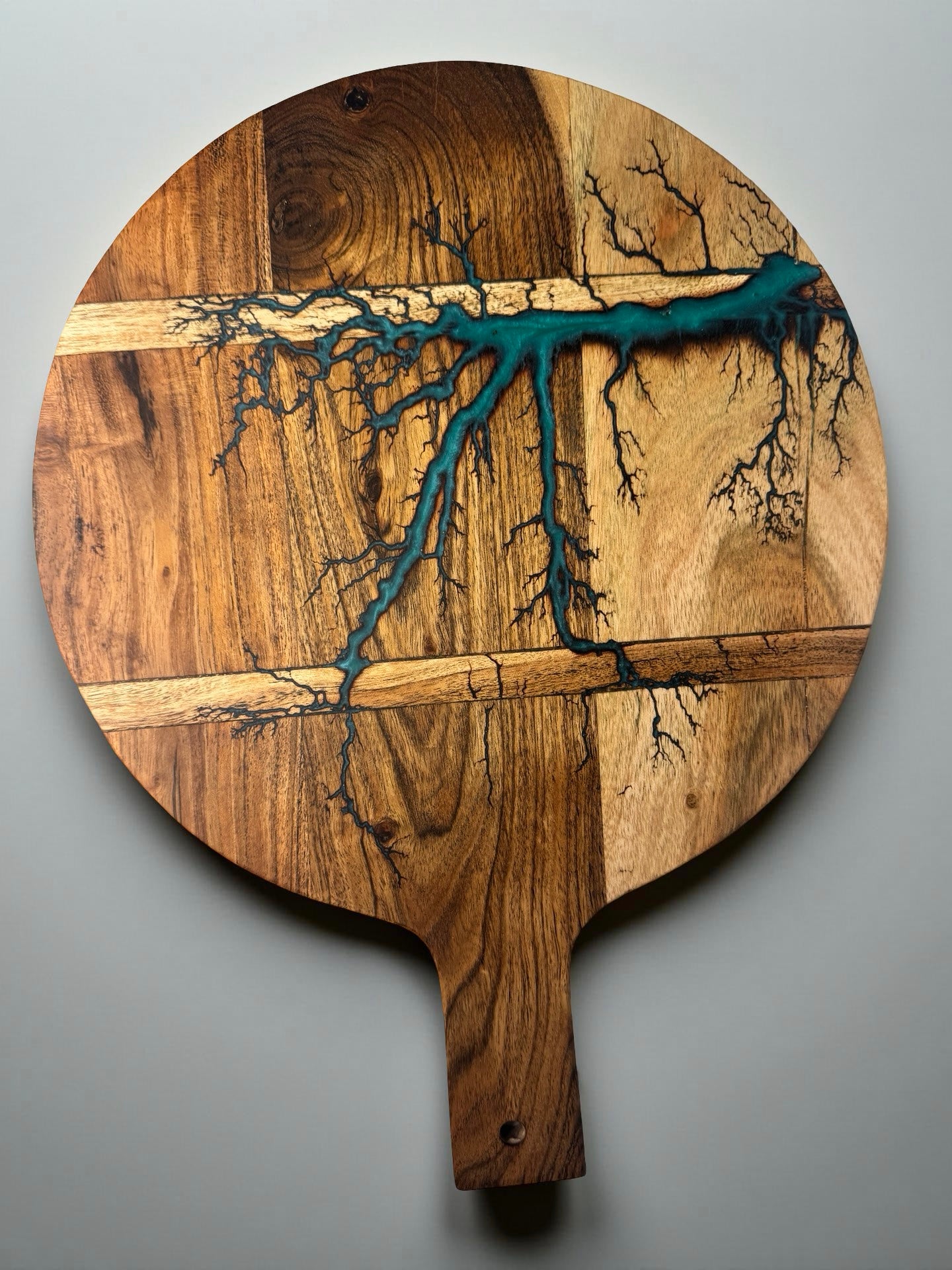 Resin Paddle Board | Green | Fractal Flow Designs | Australia