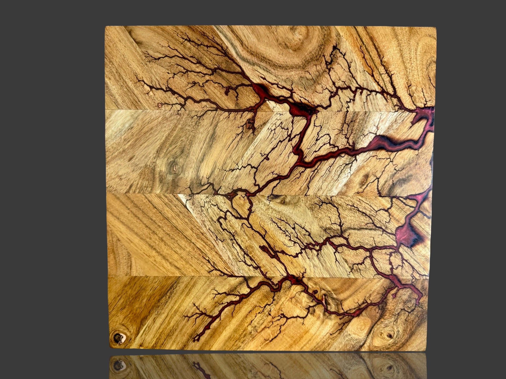 Fractal Flow Designs - Australian resin chopping board handcrafted in Bairnsdale, Victoria. Premium Australian timber board with resin artistry, perfect for daily kitchen use, entertaining, and gift occasions.