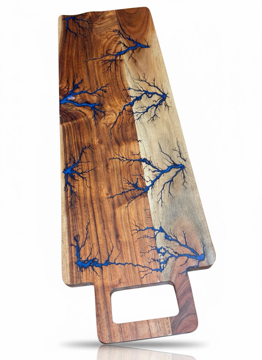 East Gippsland resin charcuterie board, Australian-made serving and grazing platter