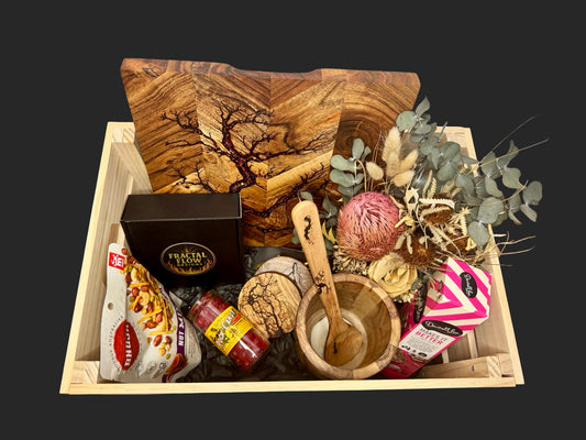 Luxury Resin Cheese Board Gift Hamper – $299 Premium Grazing Box | Fractal Flow Designs - Resin Boards Australia – Fractal Flow Designs, Australian-made resin board from Bairnsdale Victoria