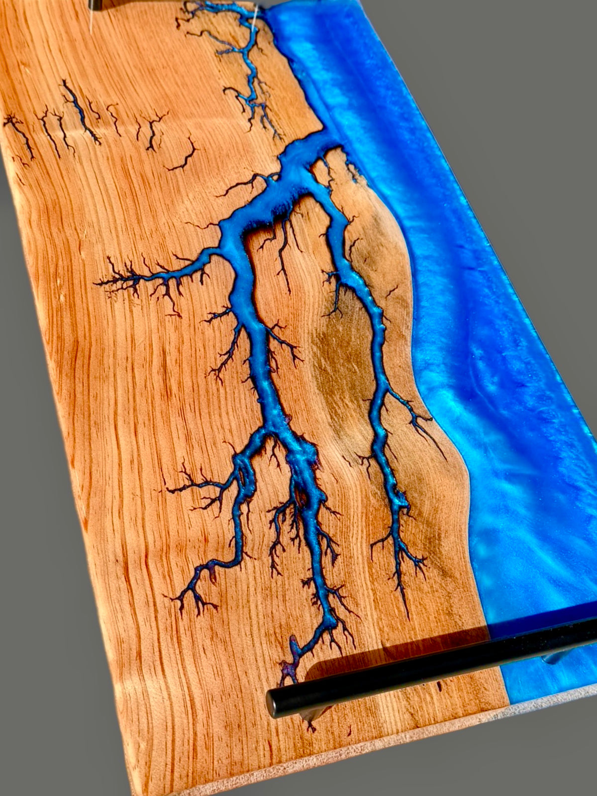 Premium River Resin Board | Sapphire Blue