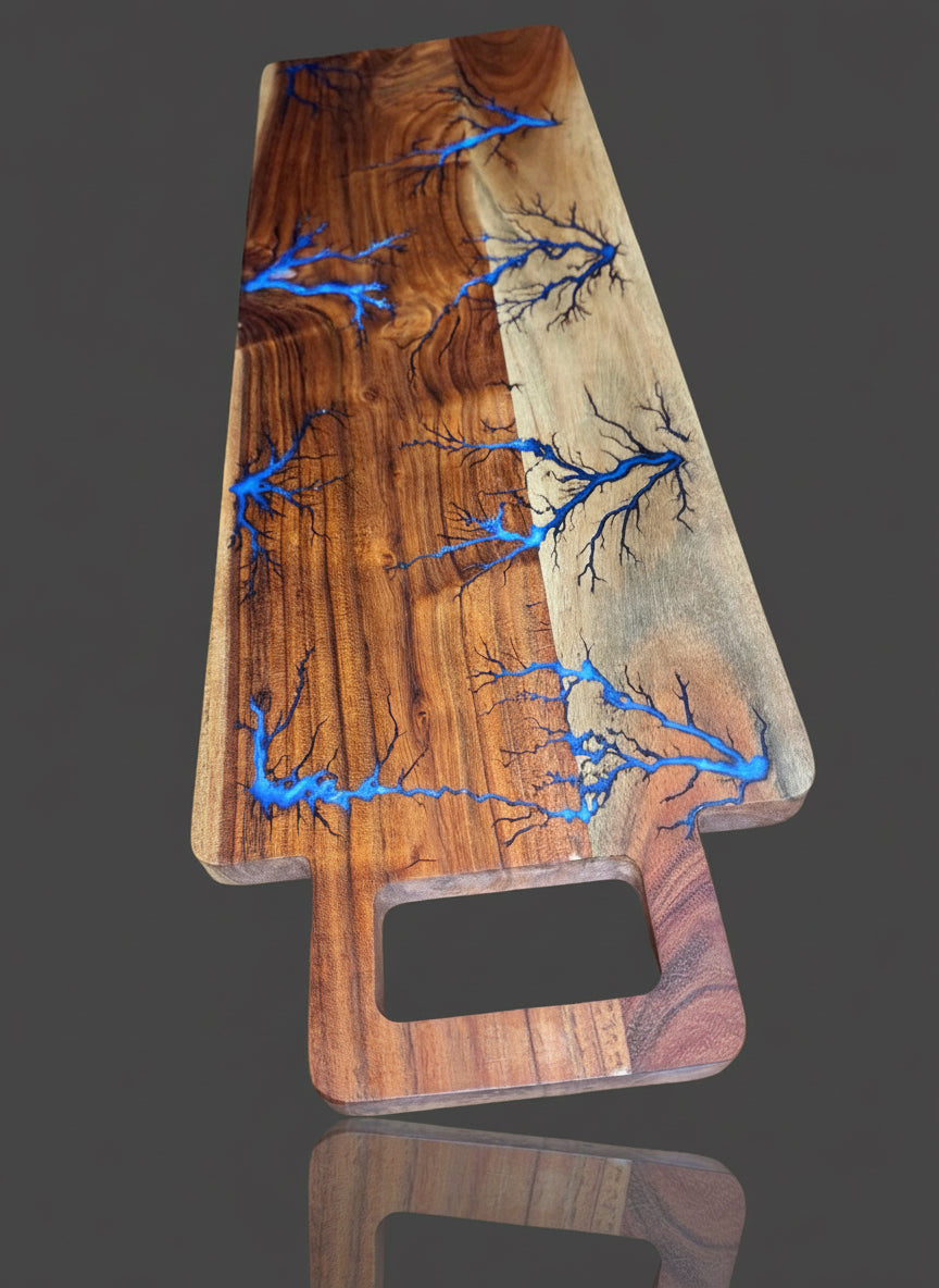 Australian resin charcuterie serving board, East Gippsland timber craftsmanship