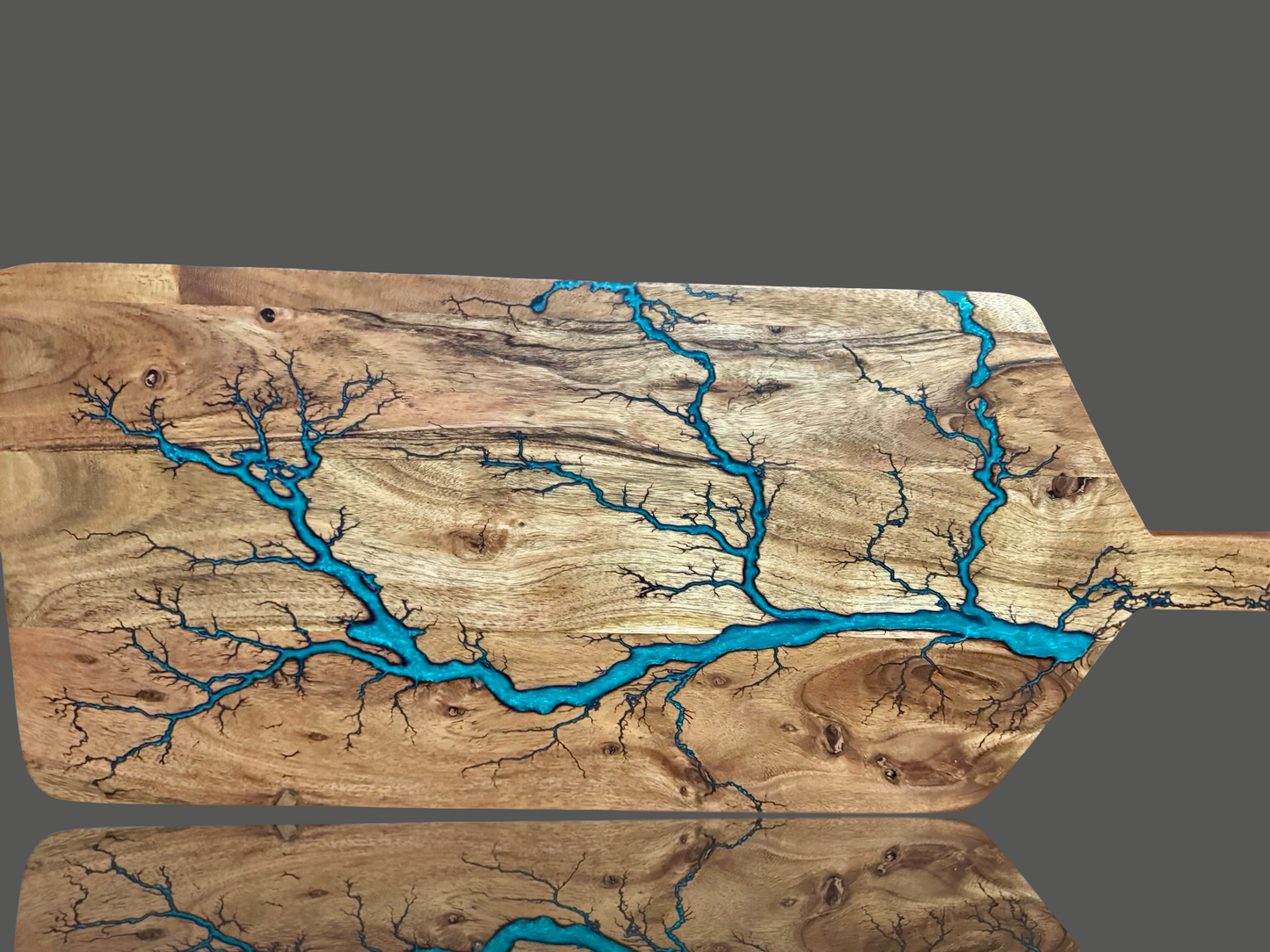 Large Resin Paddle Serving Board – Fractal Flow Designs | Handcrafted in Bairnsdale, Victoria – Fractal Flow Designs, Australian-made resin board from Bairnsdale Victoria