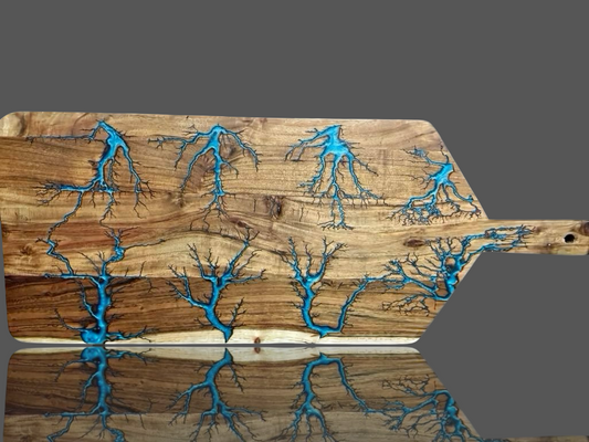 Large Resin Paddle Serving Board – Fractal Flow Designs | Handcrafted in Bairnsdale, Victoria – Fractal Flow Designs, Australian-made resin board from Bairnsdale Victoria