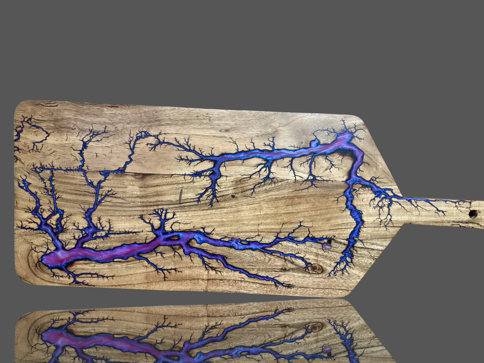 Large Resin Paddle Serving Board – Fractal Flow Designs | Handcrafted in Bairnsdale, Victoria – Fractal Flow Designs, Australian-made resin board from Bairnsdale Victoria