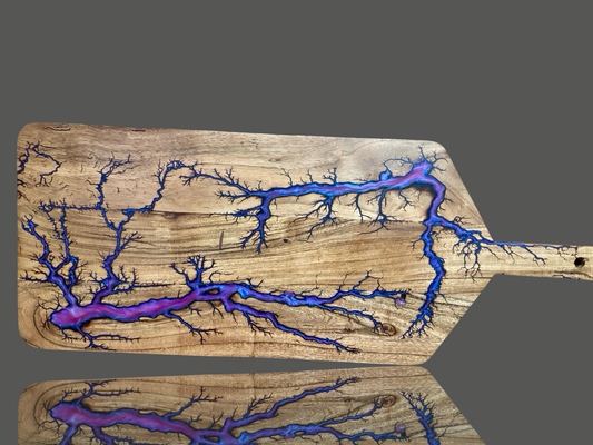 Large Resin Paddle Serving Board – Fractal Flow Designs | Handcrafted in Bairnsdale, Victoria – Fractal Flow Designs, Australian-made resin board from Bairnsdale Victoria