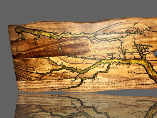 Live Edge Charcuterie Board – Serving Platter | Cheese Board & Gift Board | Premium Gift Hampers and Boxes | Express Shipping Australia wide (Bairnsdale, VIC) – Fractal Flow Designs, Australian-made resin board from Bairnsdale Victoria