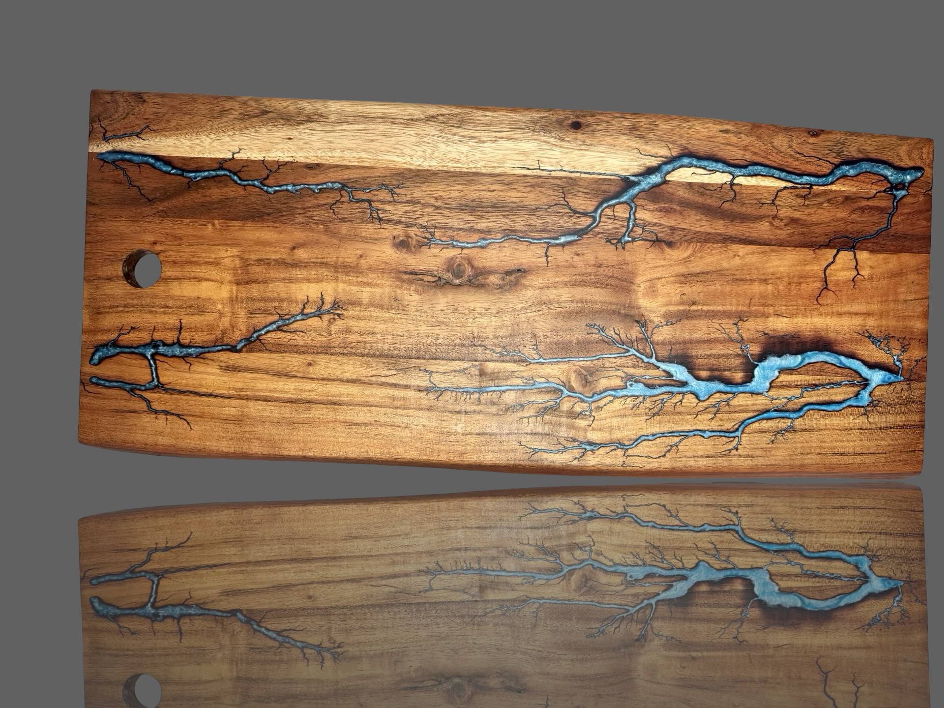 Live Edge Charcuterie Board – Serving Platter | Cheese Board | Premium Gifts| Shipping Australia wide (Bairnsdale, VIC) – Fractal Flow Designs, Australian-made resin board from Bairnsdale Victoria