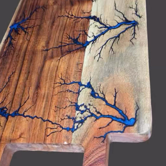 Unique Australian-made resin timber serving board, a premium gift for food lovers