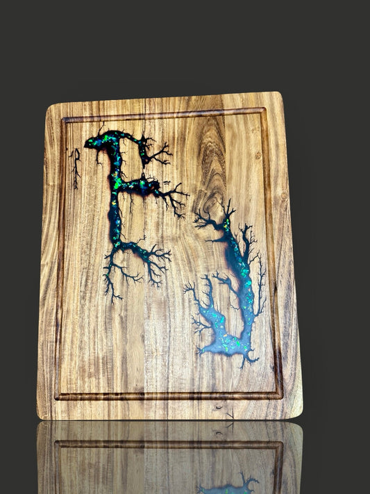 Resin chopping board gift – Australian-made timber kitchen and serving board
