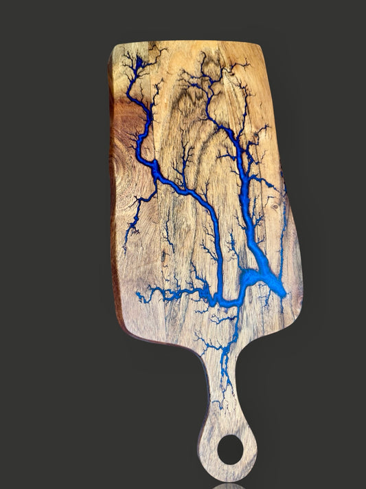 Resin and timber cheese paddle board – handcrafted in Victoria Australia
