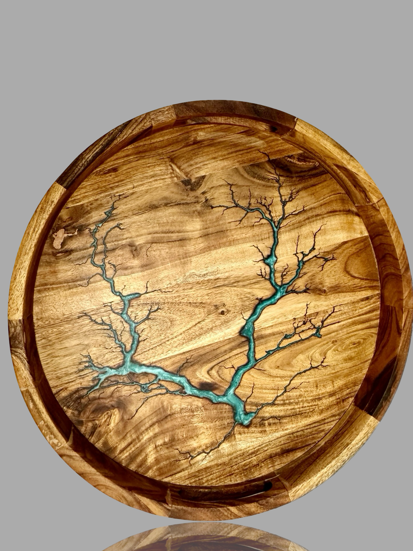 Premium Resin Serving Tray by Fractal Flow Designs - Perfect gifting - Australian Resin & Timber Boards – Fractal Flow Designs, Australian-made resin board from Bairnsdale Victoria