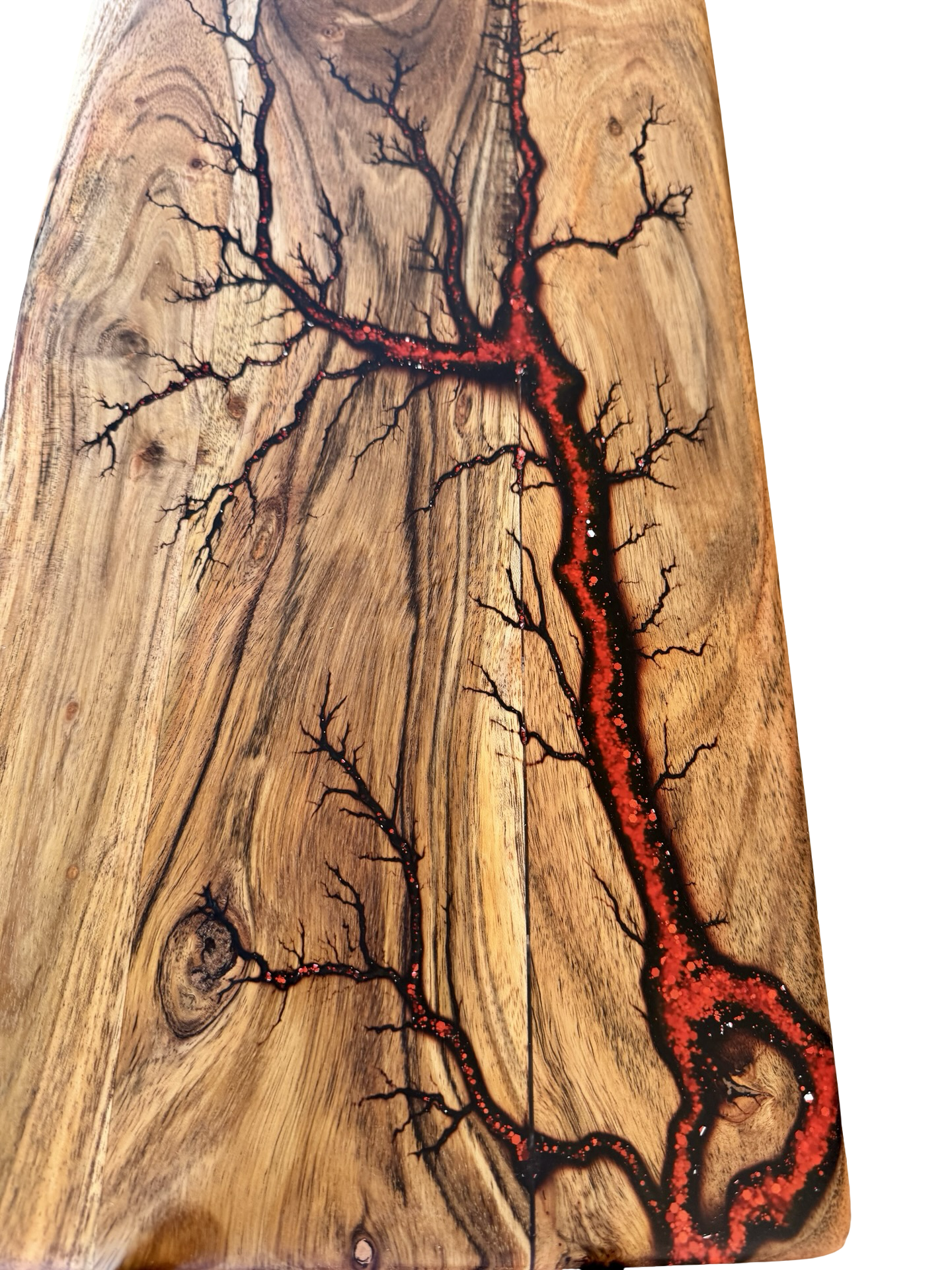 Red Resin Serving Board – Australia - Fractal Flow Designs -