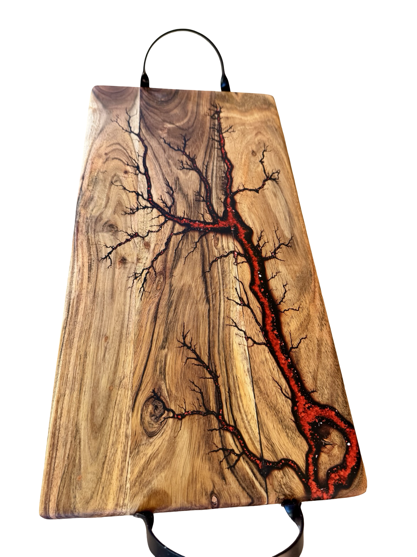 Red Resin Serving Board – Australia - Fractal Flow Designs -