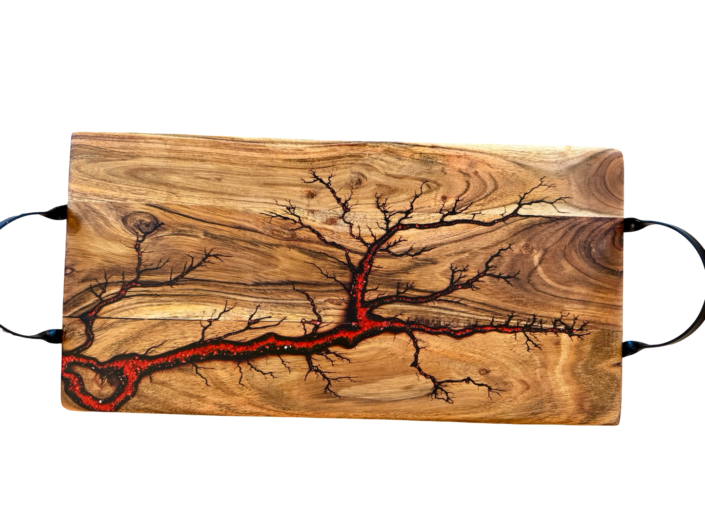 Red Resin Serving Board – Australia - Fractal Flow Designs -