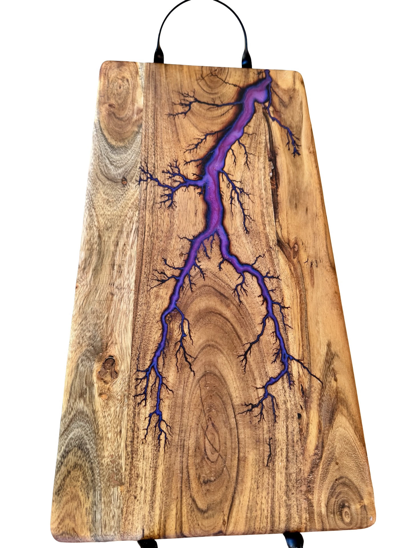 Purple Resin Serving Board – Australia - Fractal Flow Designs