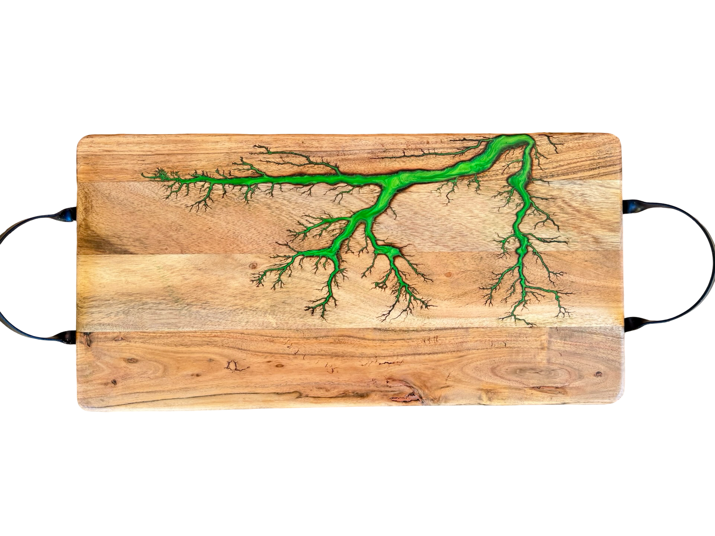 Green Resin Serving Board – Australia - Fractal Flow Designs